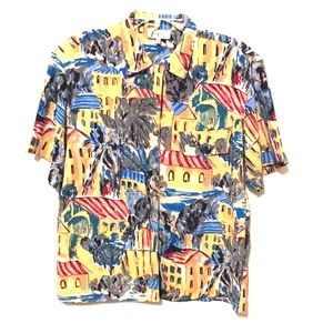 Fiji Sport Women’s Blouse M Hawaiian Style *H